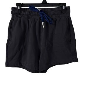 Mother “The Knock Out” Cotton Black Sweatshorts Women’s Sz S